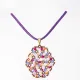 Symphony - Terence Oval-Purple Suedine - 1